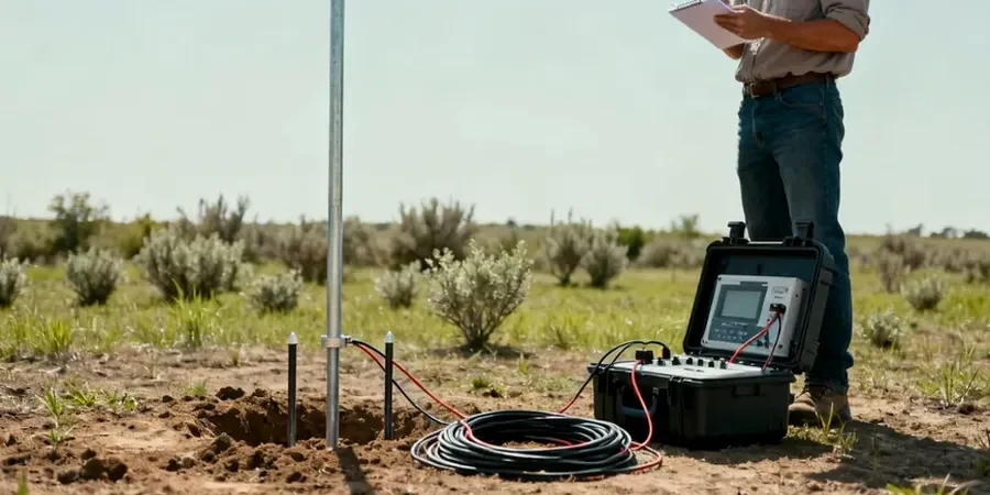 Elektrische Widerstandsmessung / VES in Neubrandenburg – Geoelektrik für Baugrund und Hydrologie